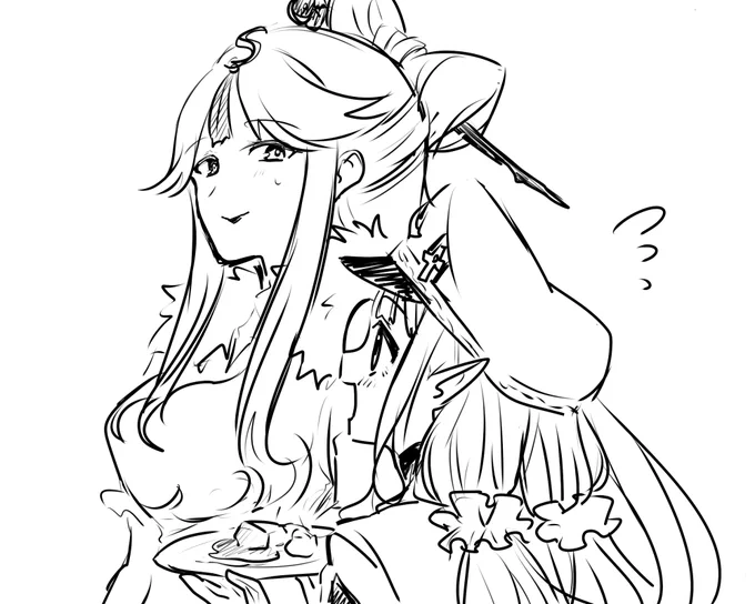 凝光に沢山料理を作るえるえる可愛い…☺️
#えるの絵だよ  #えるえる生放送 https://t.co/98d7wUP7zF