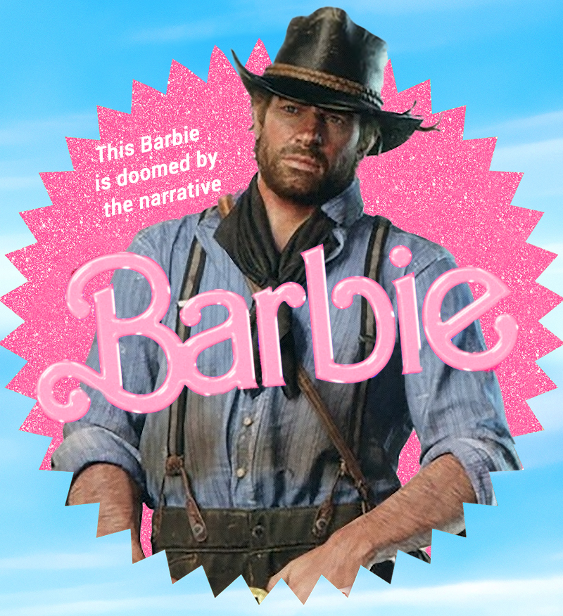 exhaustedalien's tweet photo. arthur morgan horse adventures dot jpeg https://t.co/NTvItOyp62