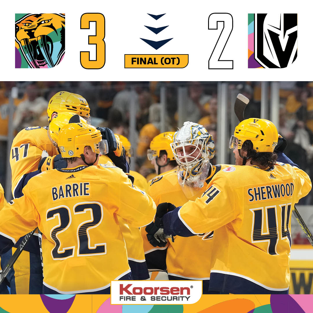 Nashville Predators tweet media