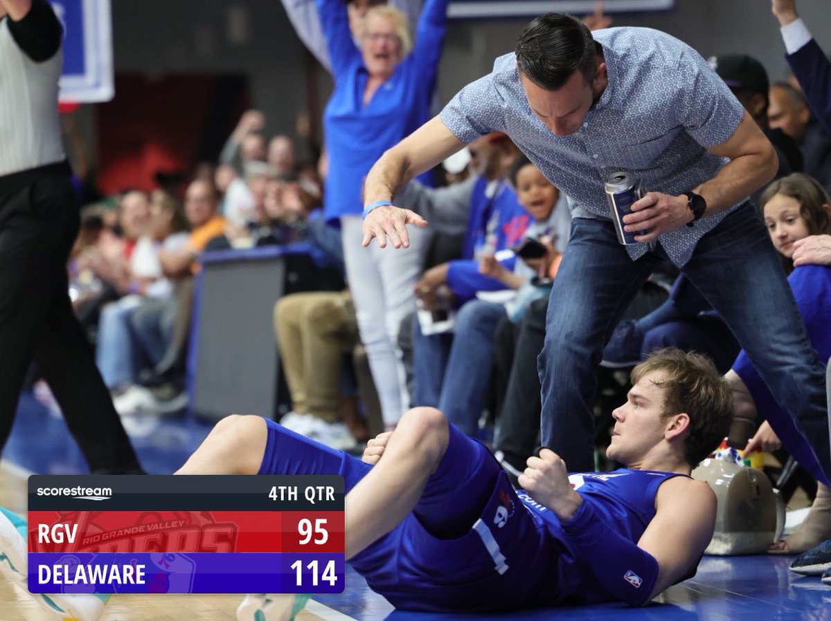 monsterphotoiso's tweet image. G-League: The Delaware Blue Coats lead the Rio Grande Valley Vipers 114 to 95 in the 4th quarter
scorestream.com/game/delaware-…
#ScoreStream