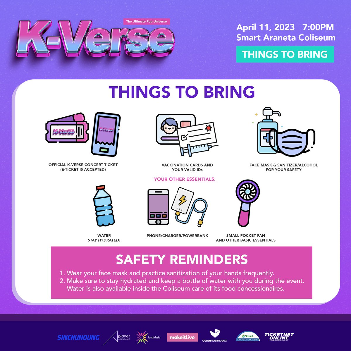 makeitliveasia's tweet photo. One week to go before the d-day! Here are some additional FAQs and reminders for #KVersePH that you should keep in mind. Please take your time and read through these guidelines. https://t.co/SzjtobC8S2