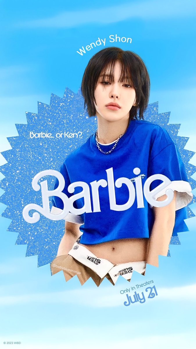 babyblueorange's tweet photo. #wenrene: Barbie 💙🩷 https://t.co/fmKLWNYqDc