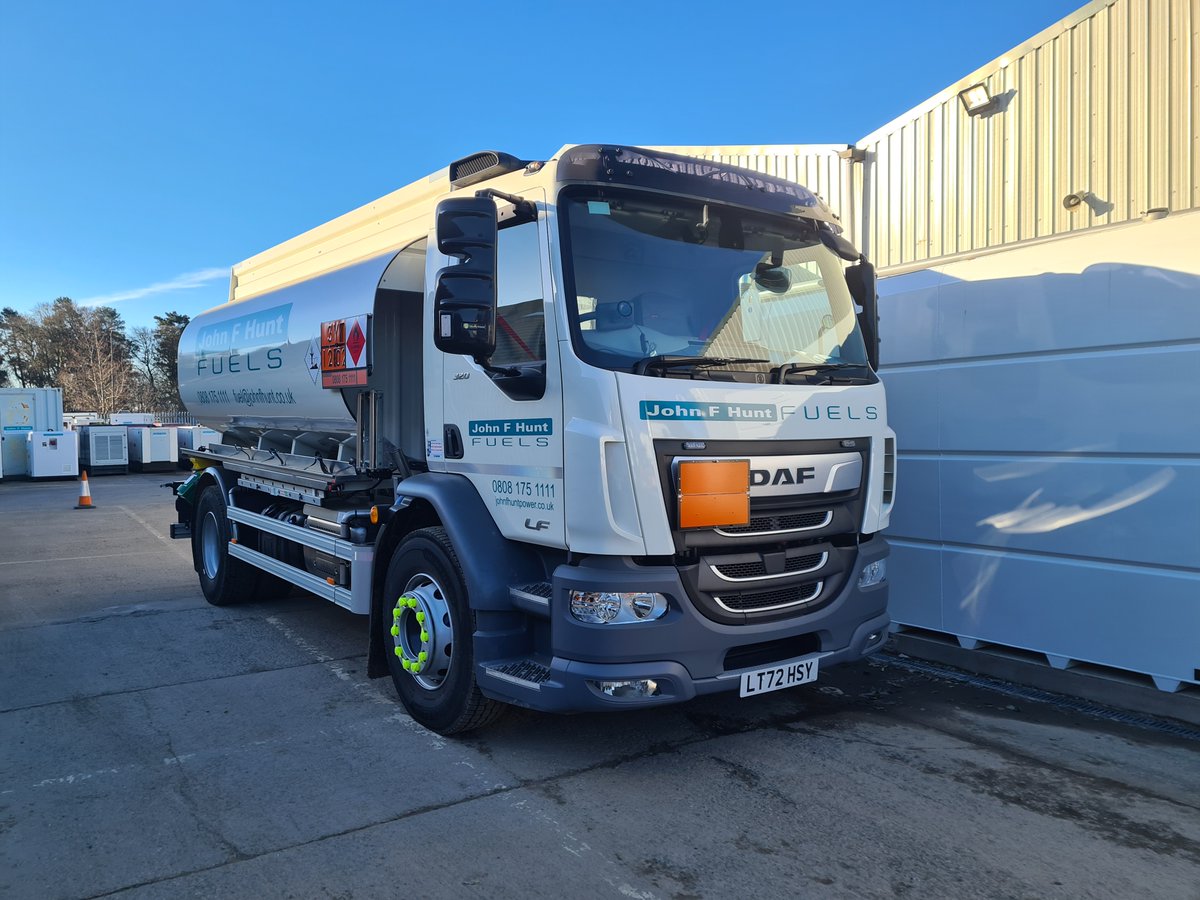 John F Hunt Power (@johnfhuntpower) on Twitter photo The latest tanker to hit the road for #JFHFuels out delivering to our generators and fuel tanks across Scotland.
If you need a #power solution for your next project, complete with a remote monitored #fuelmanagement system, get in touch today!
π§power@johnfhunt.co.uk The latest tanker to hit the road for #JFHFuels out delivering to our generators and fuel tanks across Scotland.
If you need a #power solution for your next project, complete with a remote monitored #fuelmanagement system, get in touch today!
π§power@johnfhunt.co.uk