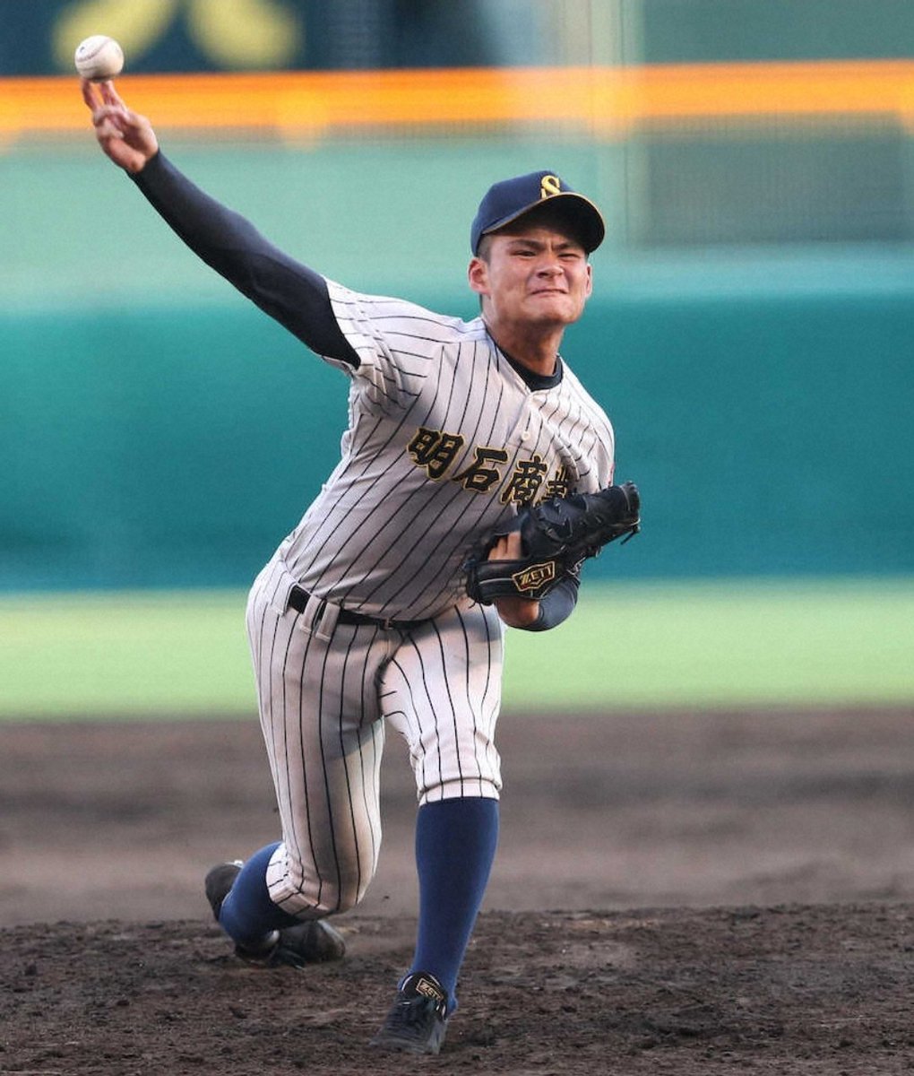 GGamushara's tweet photo. 明商出身、中森くん
プロ初勝利おめでとう🎊

#千葉ロッテマリーンズ
#明石商 https://t.co/e0WobmDzsX