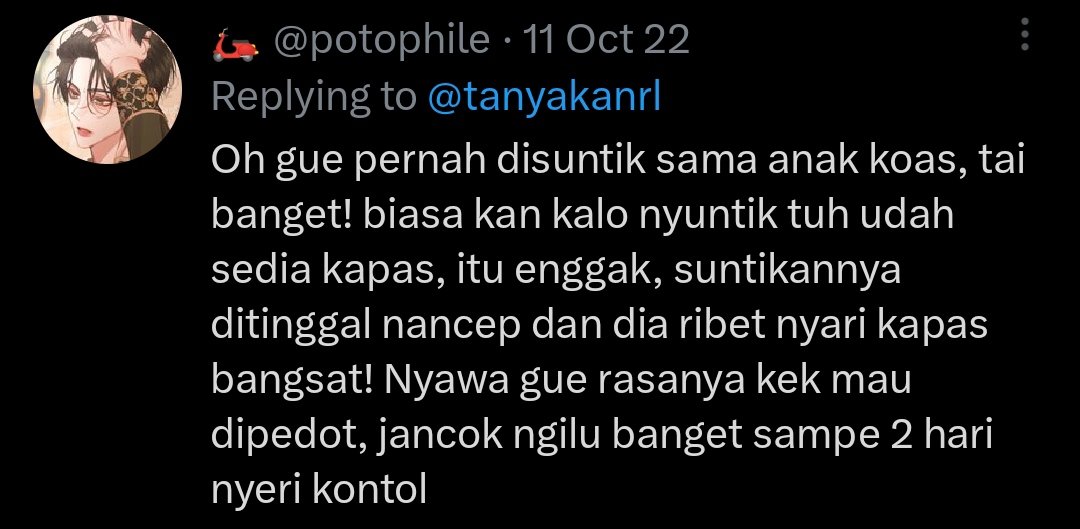 hiburantimeline's tweet image. CERITA LUCU NETIZEN SAAT DIPERIKSA KOAS
-
A THREAD