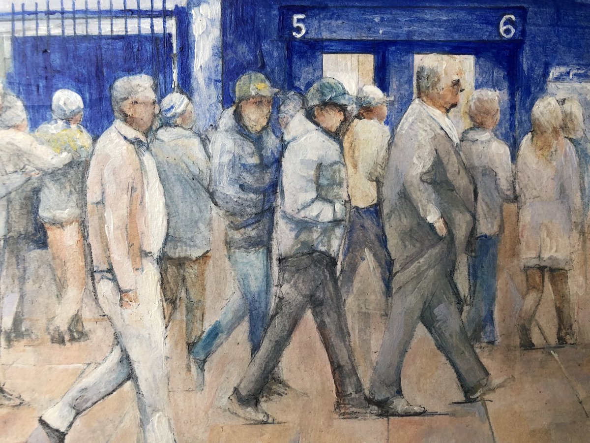 Stockport County FC
Ninety Two Match-days 
Number 92 +3 of 92 paintings

#stockportcounty #not606Stockport #Countyheaven #TheArtGroup #NationalFootballMuseum #FourFourTwo #Bigsoccer #WhenSaturdayComes