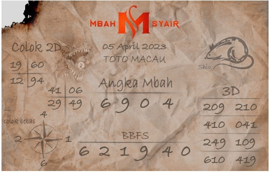 LiveDraw9's tweet photo. SYAIR MACAU HARI INI 05 APRIL 2023
Untuk Link Situs >> https://t.co/TPim3h5YBN
WA ADMIN MALUKUTOTO https://t.co/J5alUj6iLd
#syairtotomacau #malukutoto https://t.co/AlOJ733tfj