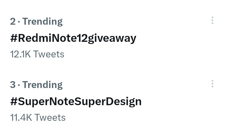 _master1045's tweet image. 2 and 3 😍😍
#RedmiNote12giveaway #WinRedmiNote12 #SuperNoteSuperDesign #stufflistingsarmy
@stufflistings