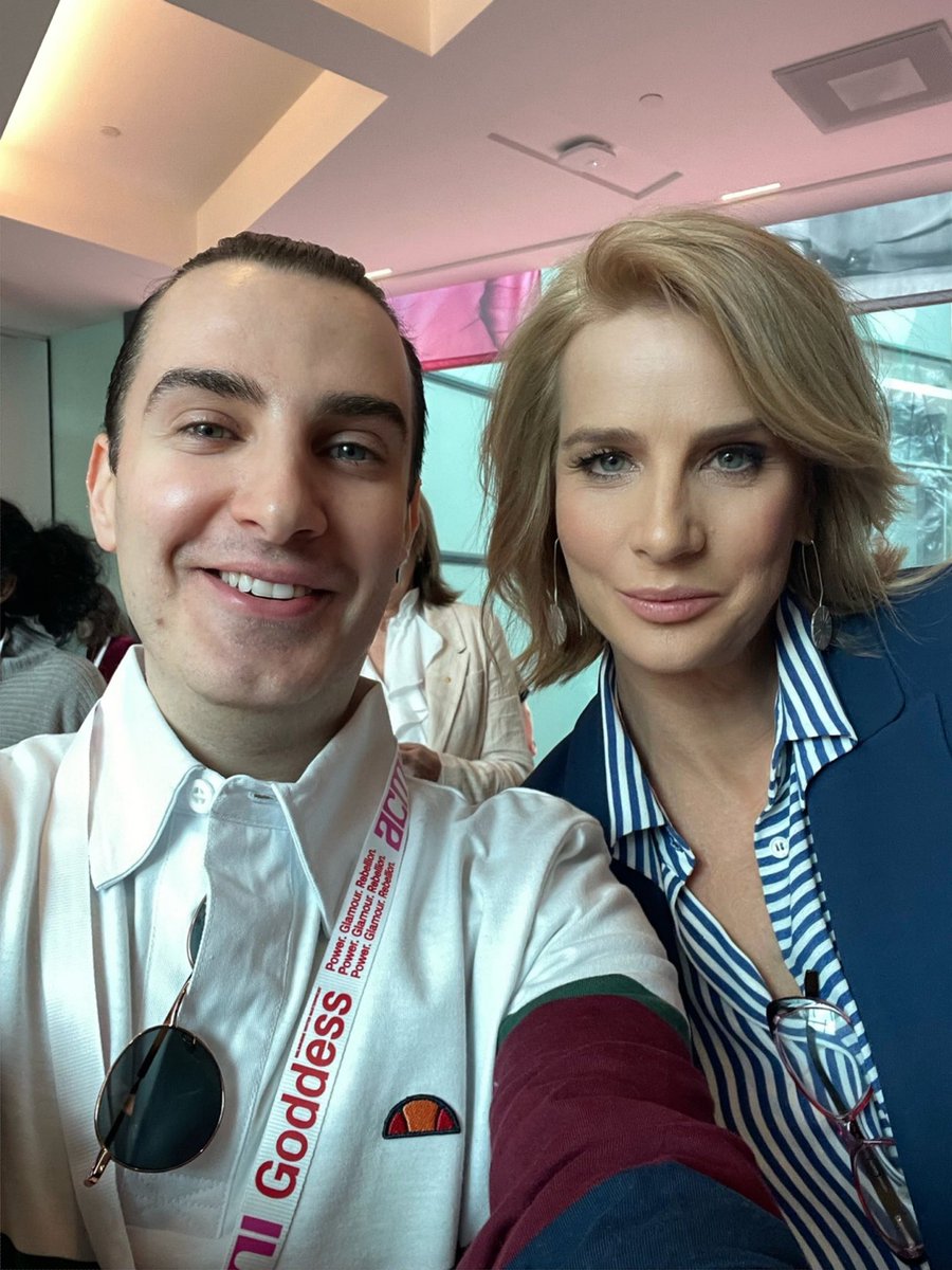 rayisaac's tweet photo. I’d rather swallow razor blades than drink with you! And by the way, I’m not alone, I’m with #RachelGriffiths at @ACMI #RAYISAAC #Acmi #AustralianActors https://t.co/v5wdhSBqtD