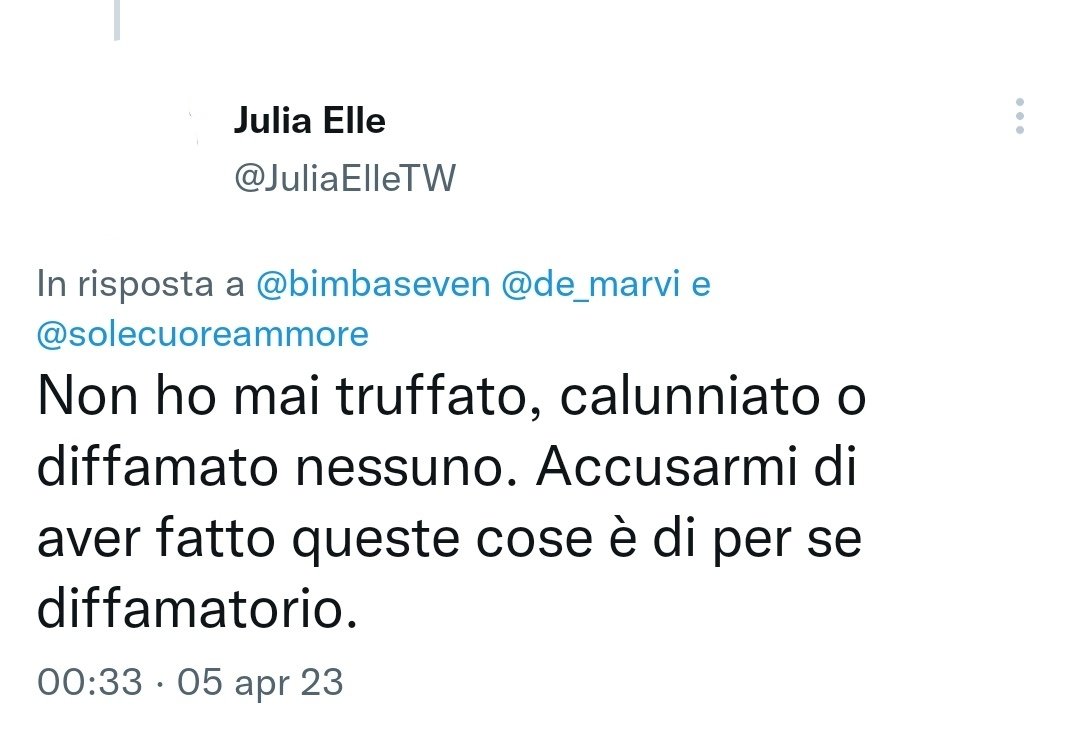 LaJojotrotter's tweet photo. Hai truffato i tuoi followers per trarne profitto, hai calunniato il tuo ex accusandolo di violenza e hai diffamato le persone che ti hanno scritto msg che non gradivi pubblicandoli con nome e foto ben visibili... Ma ce la fai?  #disperatamentemamma https://t.co/8ThRdxKJ0o