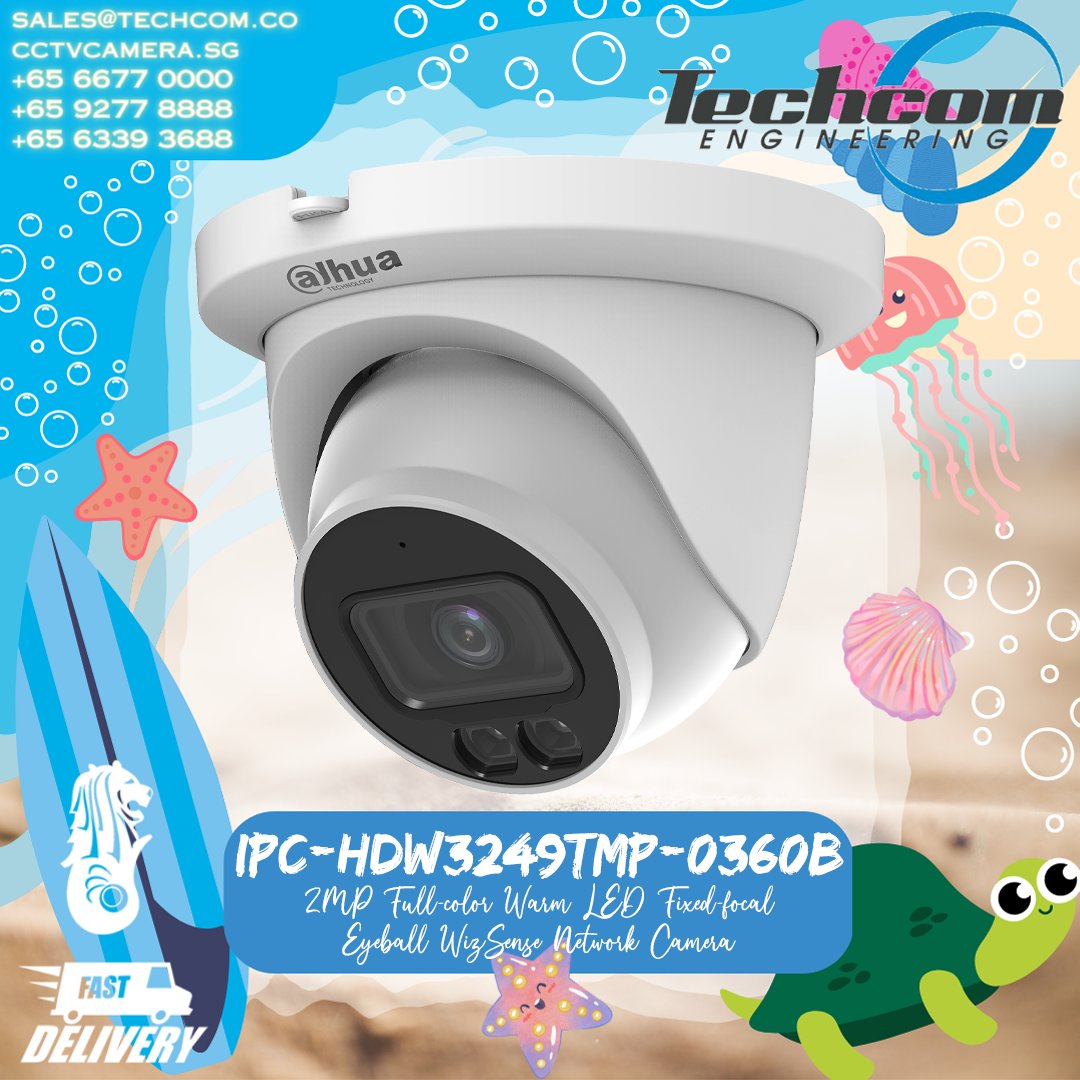 CCTV_Camera_SG's tweet image. IPC-HDW3249TMP-0360B - 2MP Full-color Warm LED Fixed-focal Eyeball WizSense Network Camera

cctvcamera.sg/product/ipc-hd…

#2megapixels #2MP #bulletcamera #camerainstallation #CCTV #cctvcamera #cctvinsingapore #cctvsg #cctvsystem #cctvsystemsingapore #cctvsystems #fullcolor #HDcamera