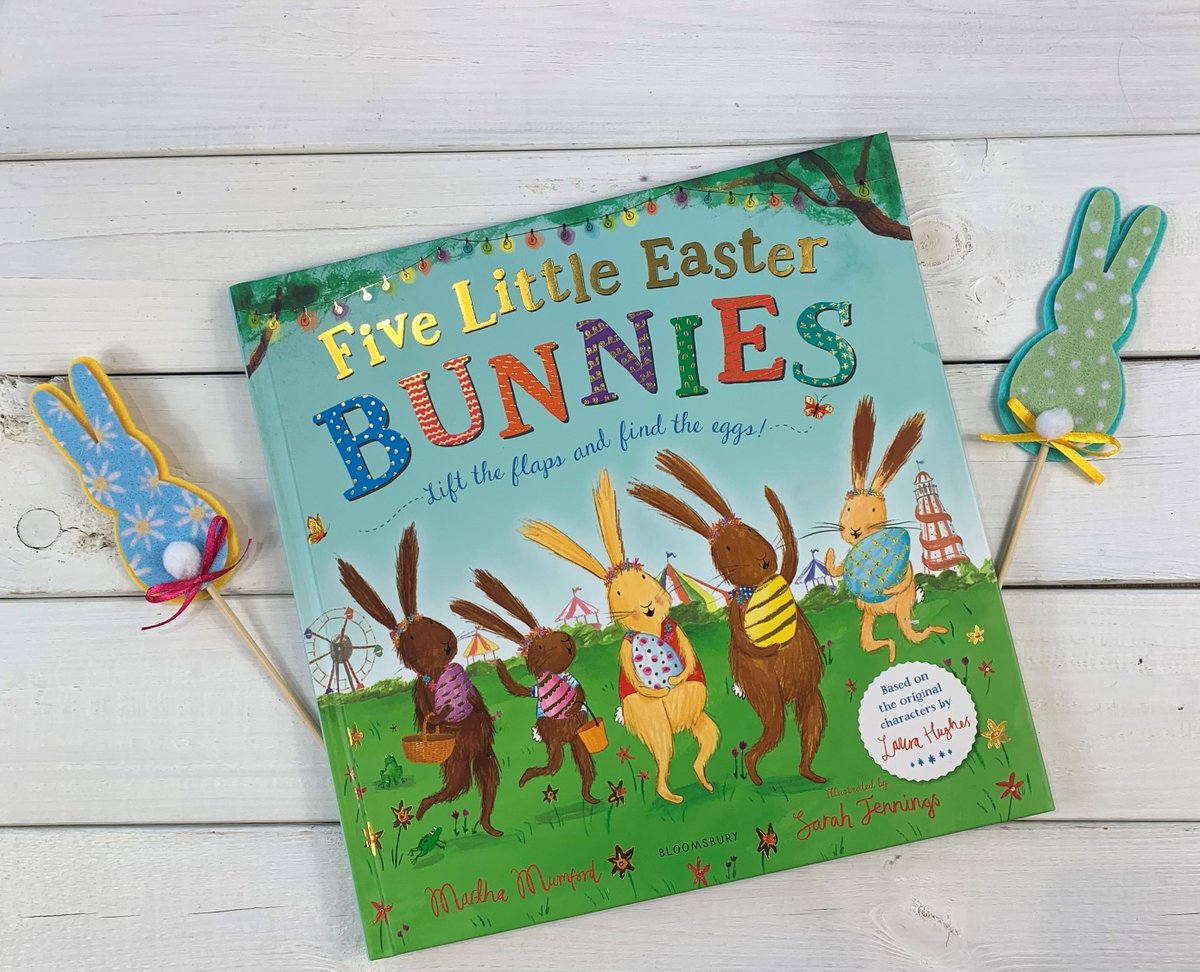 RT/follow to enter our cute giveaway!  

Win your copy of Five Little Easter Bunnies, A Lift-the-Flap Adventure, for your little one this Easter

Our blog has more info > bit.ly/3K8eYjH courtesy of <a href="/KidsBloomsbury/">Bloomsbury Kids & YA UK</a> 

#Easter2023 #Easter