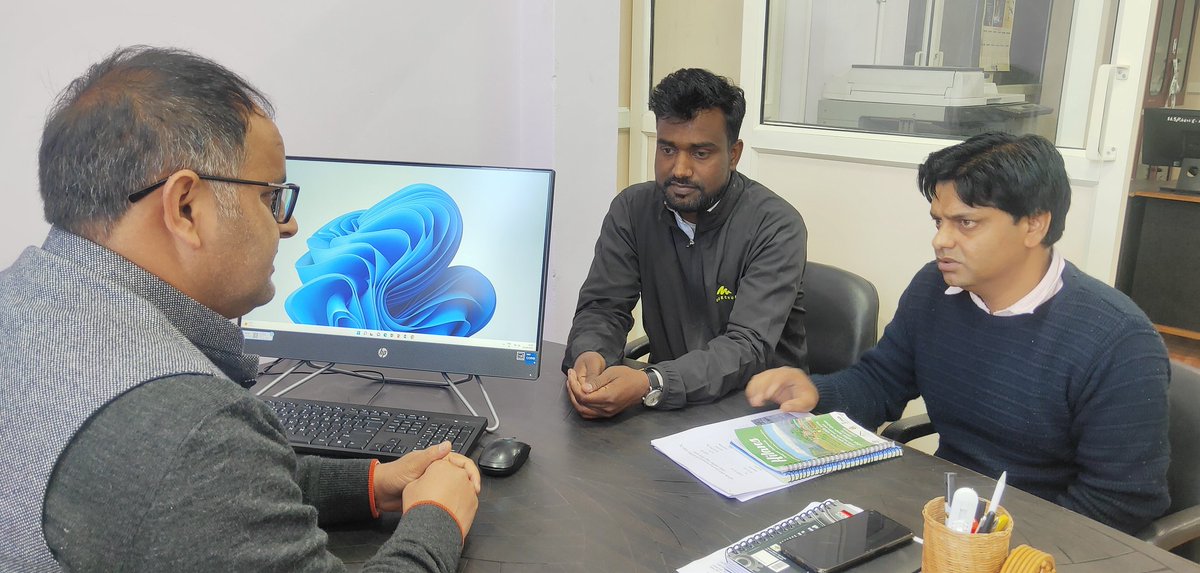 REAPPauri's tweet photo. A #discussion was held with the #block_level_team of #Khirsu block at the #DPMU_office today, regarding the #visit to be made by the #IFAD_TEAM to dist. Pauri tomorrow.
@REAPUttarakhand
@basava_ias
@nitikakh22
@ganeshjoshibjp
@cdo_pauri
@dd_msydav
@SecyRDUK
@MoRD_GoI
@IFAD https://t.co/ITUFBQpwBw