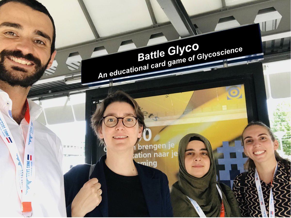 The merry team behind Battle Glyco - our educational card game of Glycoscience 
#glycotime #glycofun #battleglyco
@INP_CNRS @iLM_RECHERCHE @UnivLyon1 @INC_CNRS