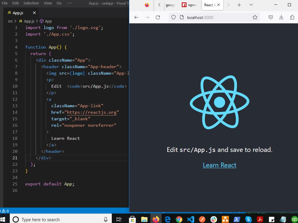 fatemah_sama's tweet photo. After reviewing #ES6 for #React now I start with Components. Import #react and #Components in App.js 
React have two types of component 
1.Class Components 
2.Functional Components https://t.co/TqOBA9v6Bv