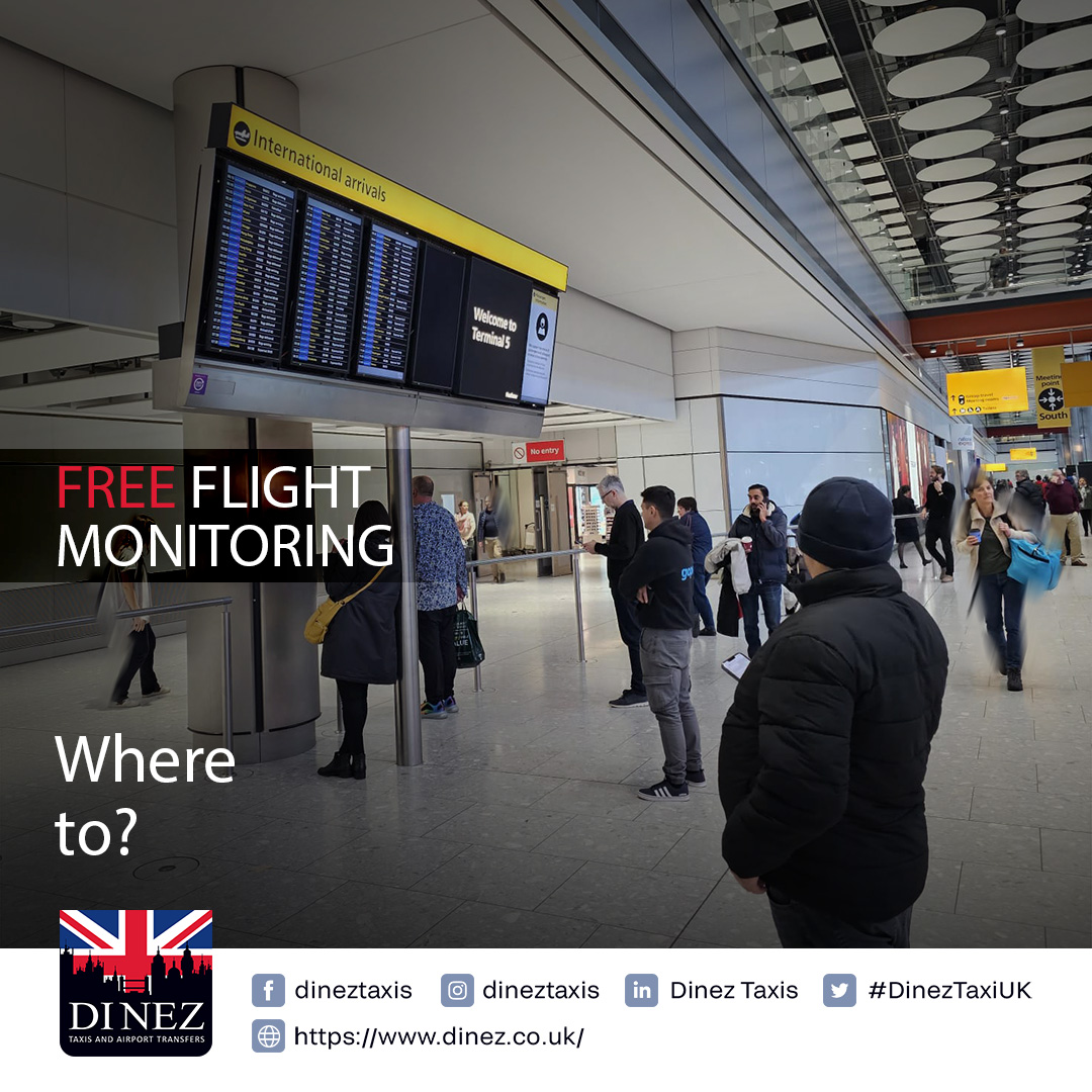 DinezTaxiUK's tweet image. FREE #FlightMonitoring at @HeathrowAirport #TaxiInFarnborough ☎️01252 265363 #WhereTo?