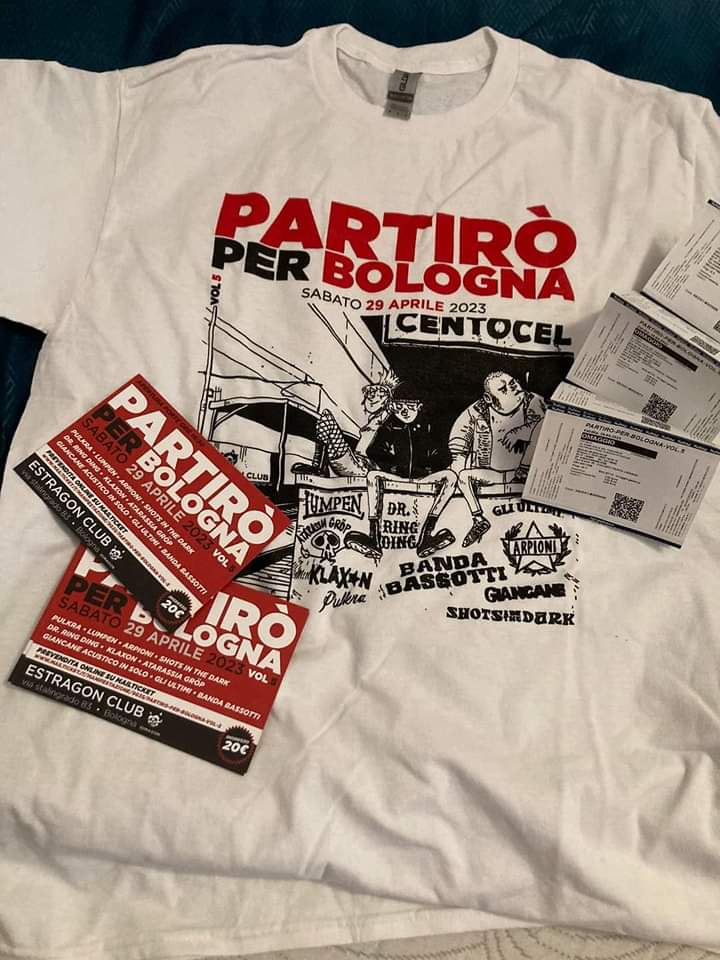 #partiròperbologna vol.5 sabato 29 aprile dalle 16.45 <a href="/estragonclub/">Estragon Club</a> bologna Via Stalingrado 83. Per chi e’ di Roma puo prendere le ultime prevendite al Sally Brown rude pub a san lorenzo o da FricciCore a centocelle. Si possono acquistare anche su: mailticket.it/manifestazione…