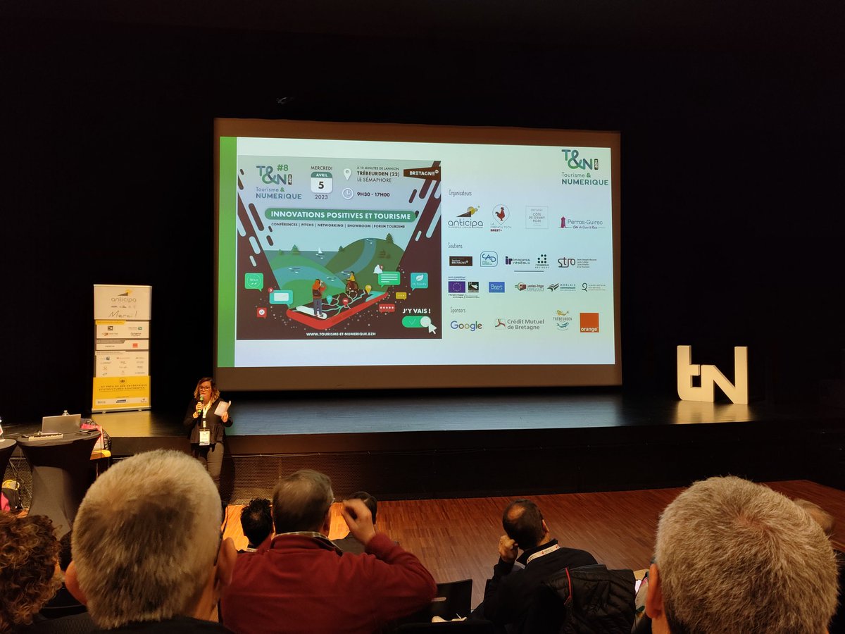 🧑‍💻 Ouverture de <a href="/TNbzh/">Tourisme & Numérique Lannion</a> Tourisme et Numérique organisé par <a href="/Anticipa/">Technopole Anticipa 💙💛</a>, @PerrosGuirec22 @OTCGranitRose. Conférences, Pitchs, Networking, Showroom, Forum Tourisme...