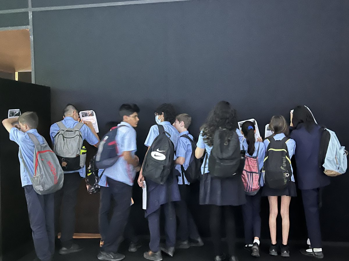 BISRHumanities's tweet photo. The students made BISR proud and received high praises from the exhibition staff for their exemplary behaviour and engagement. #BISRLineTrip
#BISRYear8  #BISRHumanities #BISRAlHamra  #BISREnrichment https://t.co/97fBPmCNBK