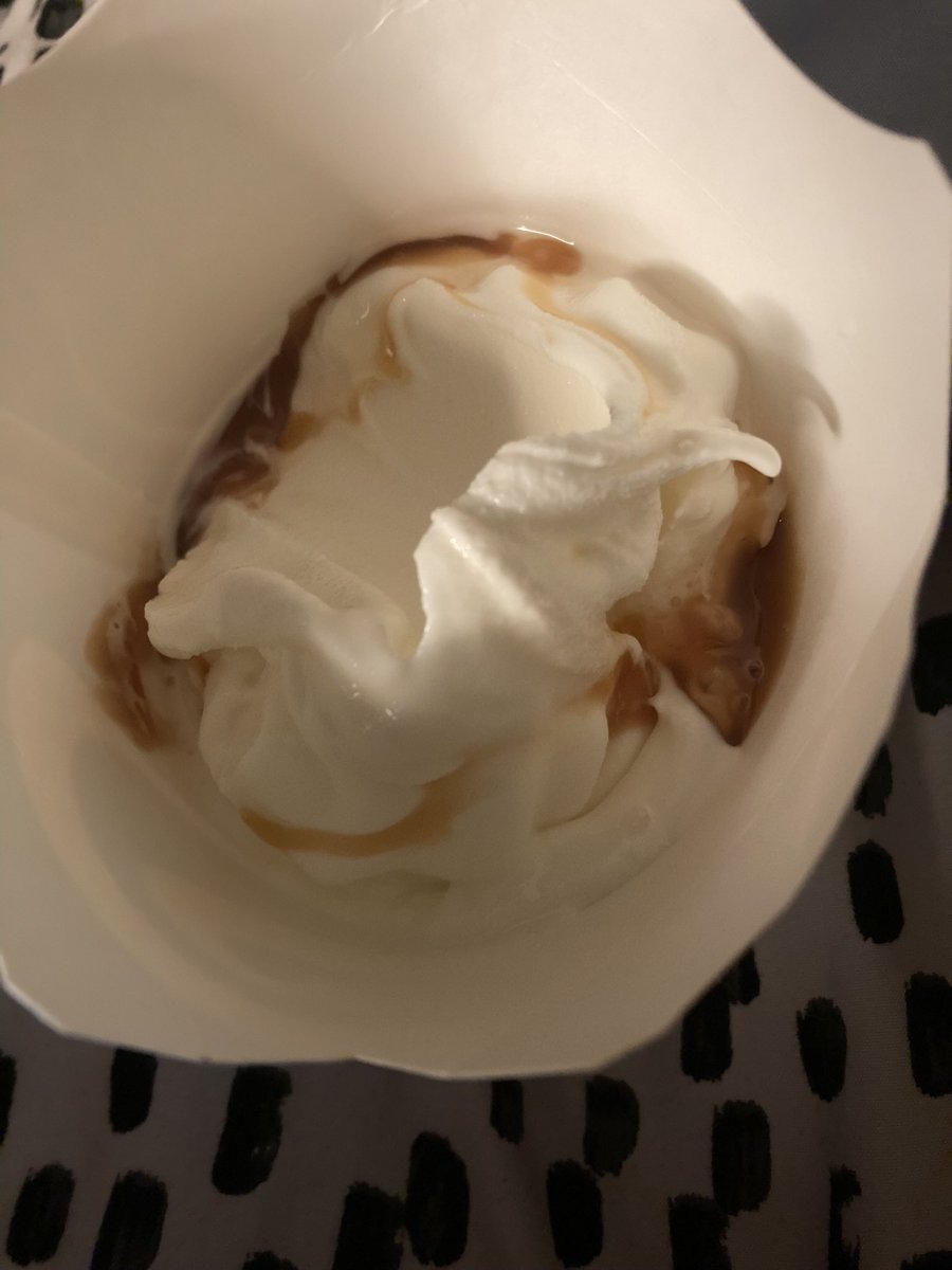 B_Ellicott_1's tweet photo. @McDonaldsUK I ordered a caramel Cadbury McFlurry last night and got this, I thought it was meant to come with chocolate? Or did I order the wrong thing? https://t.co/BVyiSQcMb6