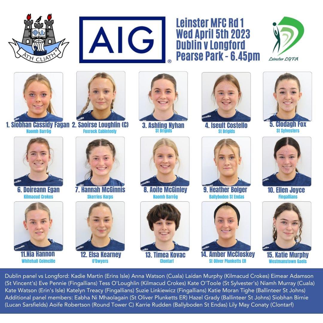 Best of luck to our Fingallian girls playing for Dublin today in the First Round of the Minor Championship. 

@dublinladiesg @Fingallians