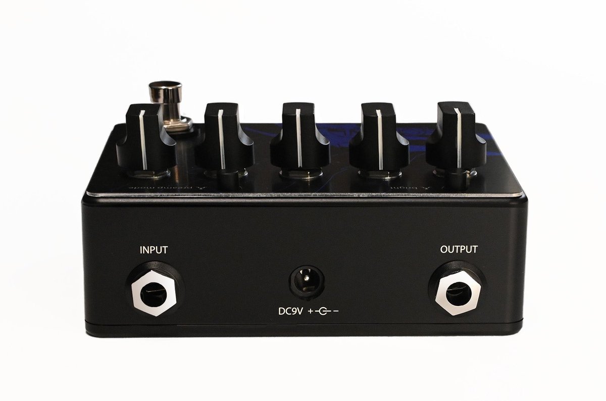 Limetone Audioからベース向けディストーションペダル、