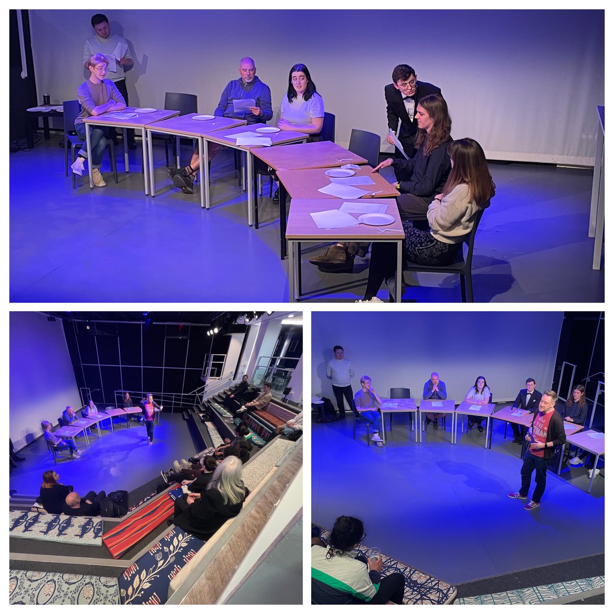 It was lovely to see so many new faces in the audience for ACT <a href="/Arena_Theatre/">Arena Theatre</a> last night, as we had Act 2 of Oliver Clee’s The Table Manners!

We’ll be back in June, and meanwhile you can catch Act 3 with our friends Up to Scratch <a href="/TheOldRep/">The Old Rep Theatre</a> on Thursday! 👀