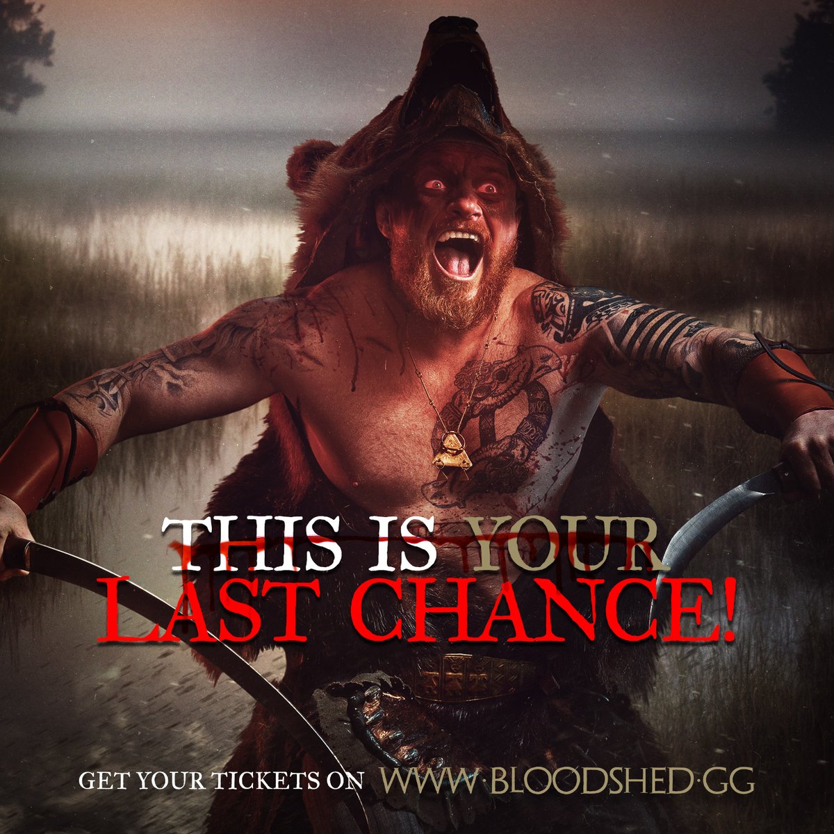 This is the last day for Bloodshed Lottery on <a href="/MultiversX/">Multiversᕽ</a> with #vegld. Extended double Utility for the NFT owners:

1. Own Bloodshed common, rare, epic or legendary NFT
2. Own AOZ land chest common, rare, epic, or legendary SFT
Bonus: Need a Snake?

- at least 200 vegld in the