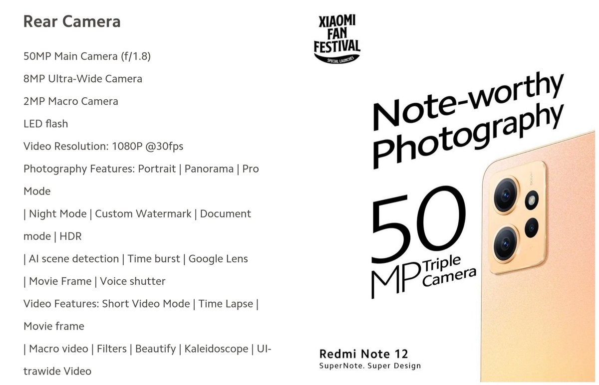 gurgaon_rangers's tweet image. C. 50MP + 8MP + 2MP
#RedmiNote12  
#RedmiNote12giveaway #WinRedmiNote12 #SuperNoteSuperDesign 
#stufflistingsarmy 😍