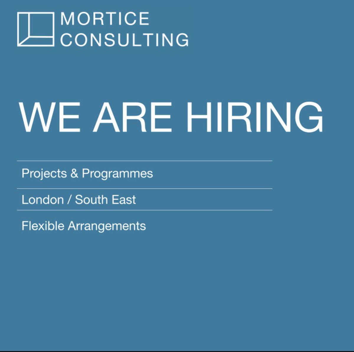 Mortice Consulting tweet media