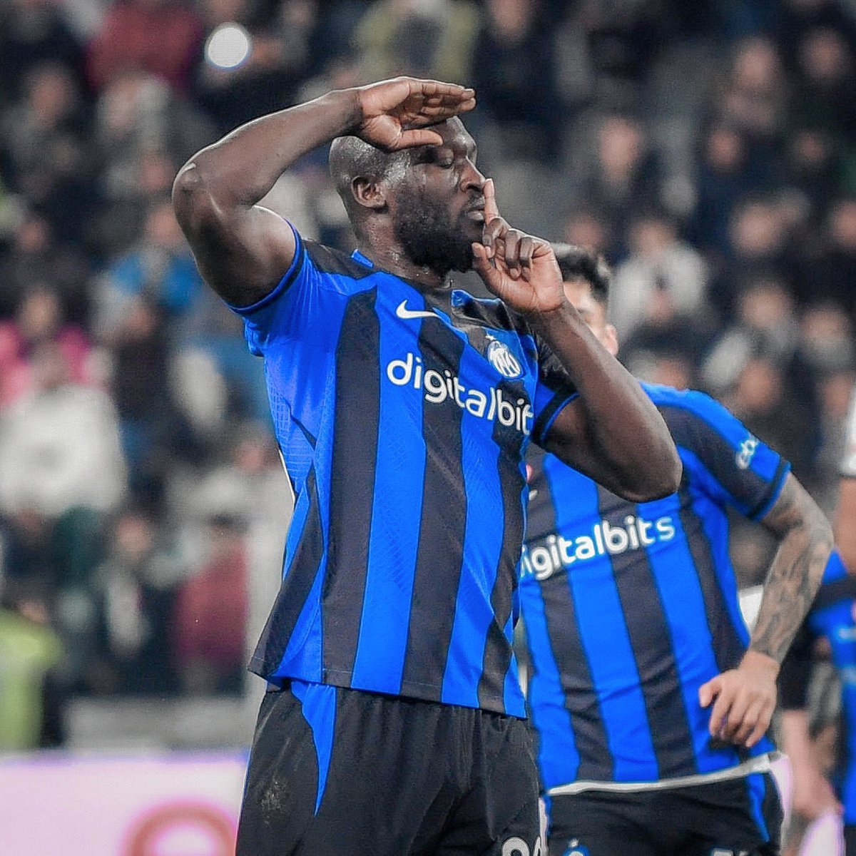 Racially abused all game by Juve fans, scored, celebrated in front of the racists......Sent off.