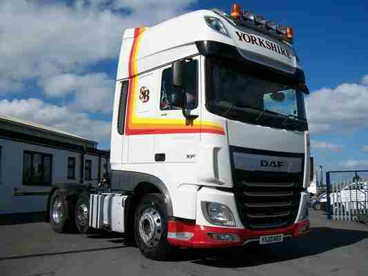 2020 (20) DAF XF EURO 6 530 FTP SUPER SPACE CAB 6X2 UNIT (ALLOYS AND TIPPING HYDRAULICS) dlvr.it/Sm1Yh1