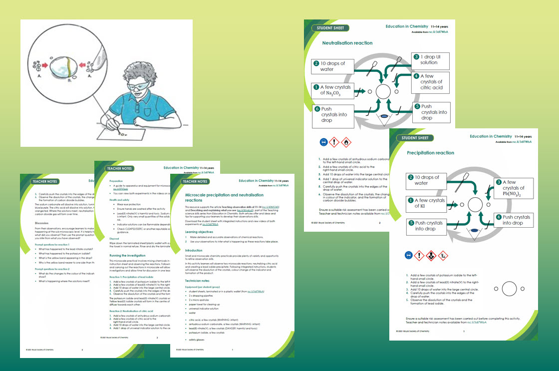 RSC_EiC's tweet image. Teaching students how to make observations in the lab? You need this article and #microscale classroom activities
#SciEd #teachingresources
edu.rsc.org/ideas/explicit…