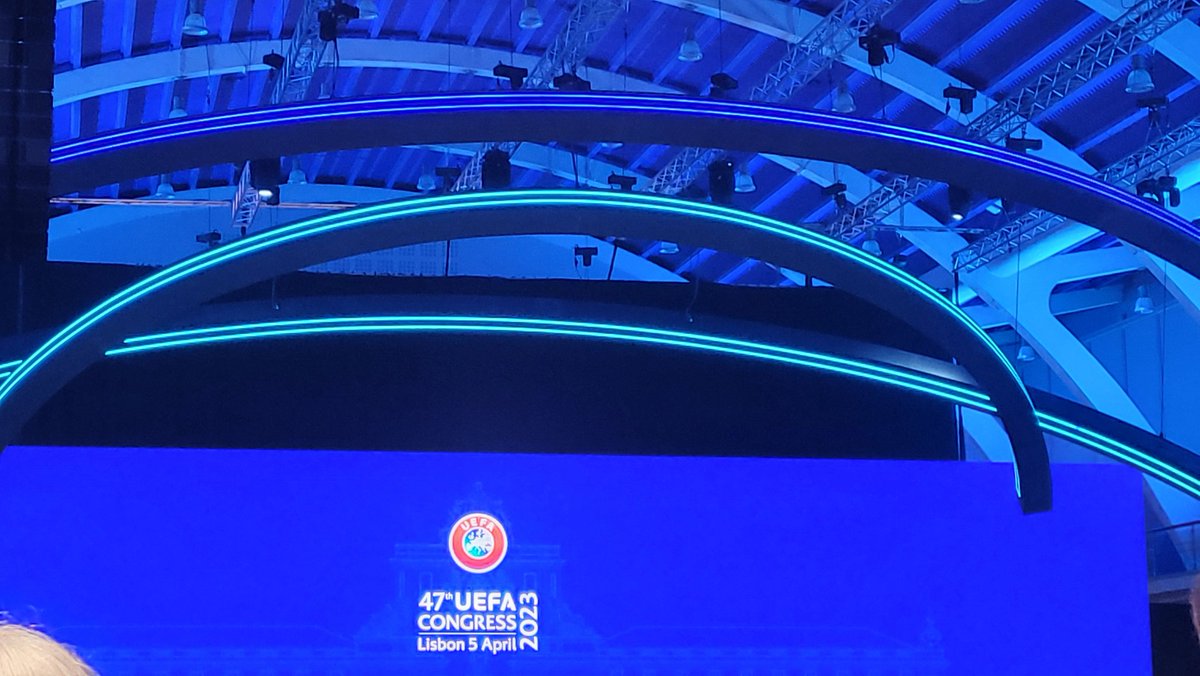 LauraMcAllister's tweet photo. #UEFAcongress https://t.co/Q58lTXufRJ