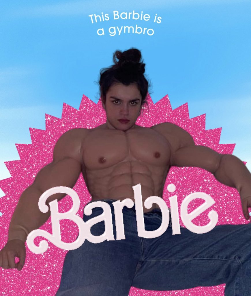 baila_fm's tweet photo. this barbie is a gymbro https://t.co/2ChoLeSThN