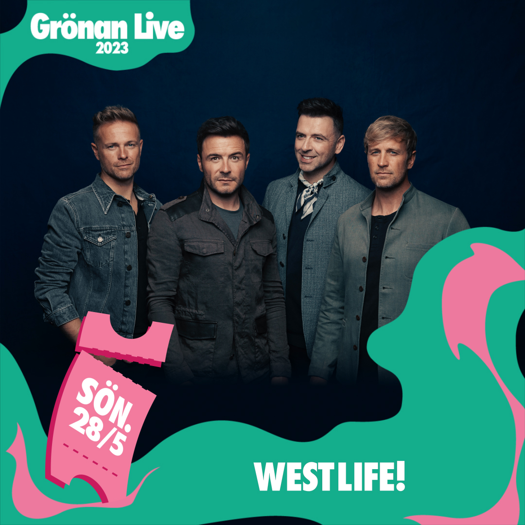 westlifemusic's tweet photo. Sweden, we’re SO excited to announce we’re playing Gröna Lund's Stora Scen on 28th May! It’s gonna be incredible, we can’t wait 🇸🇪 https://t.co/vA5OhMK2FB
