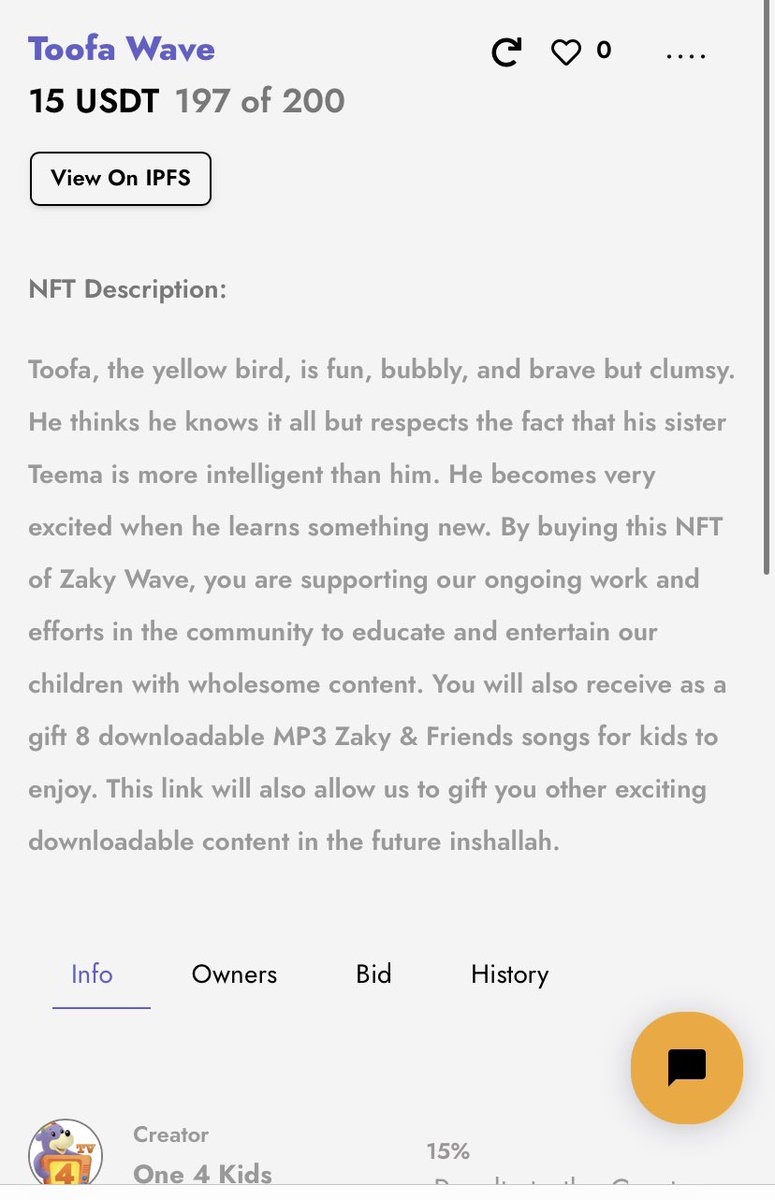 IAMMMarketplace's tweet photo. Toofa Wave  NFT Sold! Check it out below 👇 

https://t.co/8Y6cqxfg63 https://t.co/SCDjh3HAvz @IAMMMarketplace @One4kids_Zaky #IAMMMMARKETPLACE #nft #AMESWEH Alien NFT https://t.co/A4AjYhIUZZ