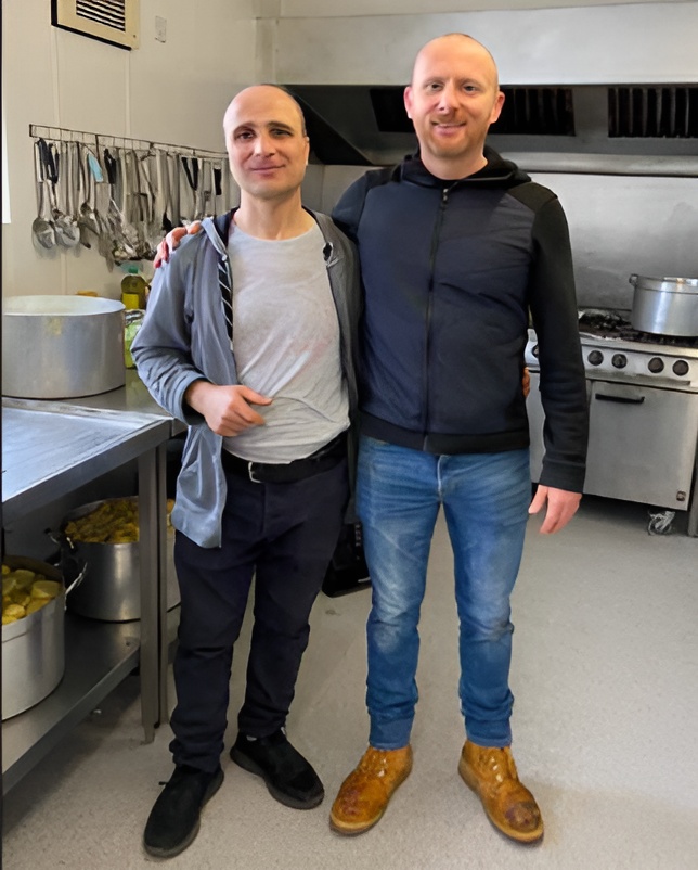 SVPEnglandWales's tweet photo. In the latest edition of the Northern Cross newspaper, we highlight the dedicated work of Mohammed and Nawaf, two of our volunteers at St Vincent’s, Newcastle. We urge the government to #LiftTheBan on asylum seekers’ right to work. https://t.co/CyeNxcMQZY