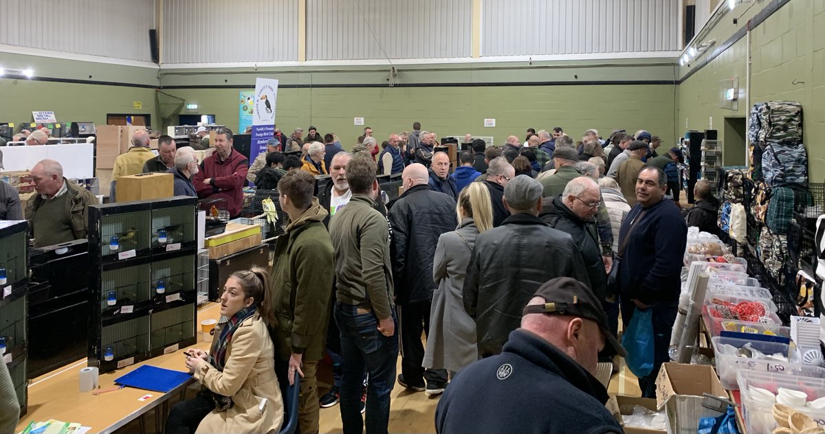 cambirdsale's tweet photo. A massive thank you to all our table holders, trade stands and customers who once again turned out in large numbers on Sunday for another very busy #cambirdsale in Milton. 👏 

The next date for your diary is 𝐒𝐮𝐧𝐝𝐚𝐲 𝟐𝟖𝐭𝐡 𝐌𝐚𝐲 and bookings for that will open shortly. https://t.co/ofMznqUkF0