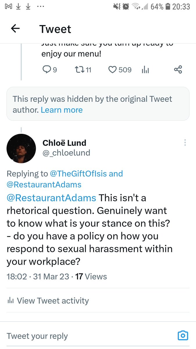 Chloë L tweet media