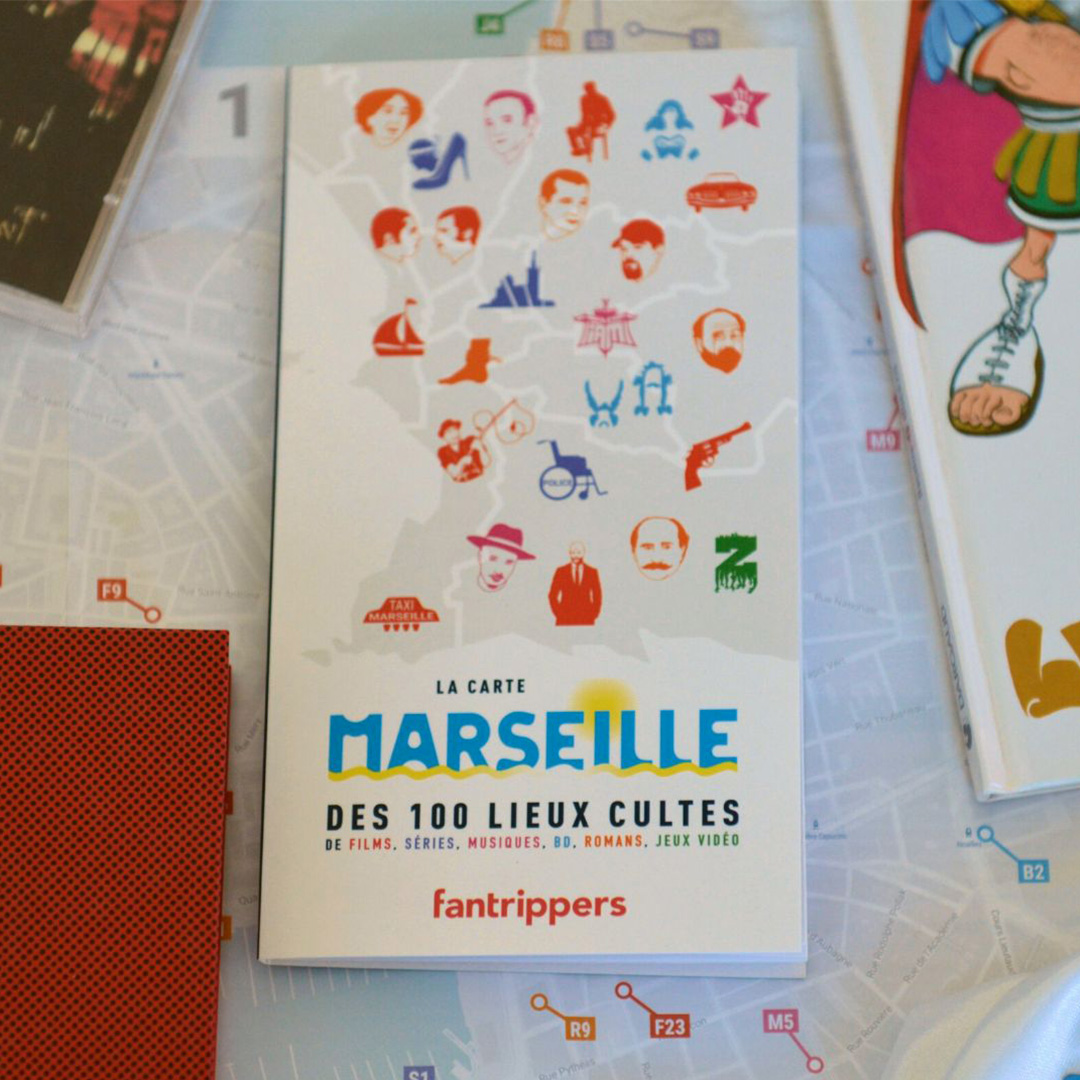fantrippers's tweet photo. #Taxi, #Astérix et #IAM sont quelques exemples de fanspots à retrouver dans notre nouvelle carte #Marseille des 100 lieux cultes de films, séries, musiques, BD, romans et jeux vidéo.

Achetez là dès aujourd’hui chez votre libraire ou sur notre boutique 👉https://t.co/eupmD2Jufp https://t.co/mB0ro89oom
