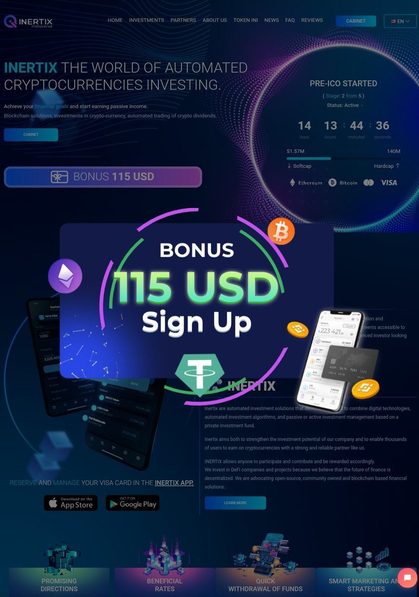 CryptoPhilL69's tweet photo. 🎁 #INERTIX 🎁 #AirdropCrypto
GET 115$ FREE
-> 90$ INI TOKEN and 25$ USD BONUS              https://t.co/r6YGmeAO1k https://t.co/VhlAY5AGq5
