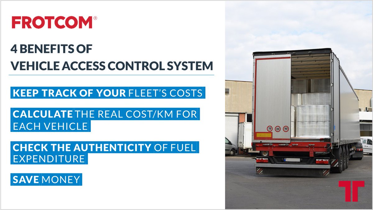 frotcom's tweet image. #Frotcom provides the necessary tools to restrict and secure access to your fleet cargo.

To decide who gets in and what comes out, visit frotcom.com/features/vehic….

#FleetManagementSoftware #VehicleAcessControlSystem