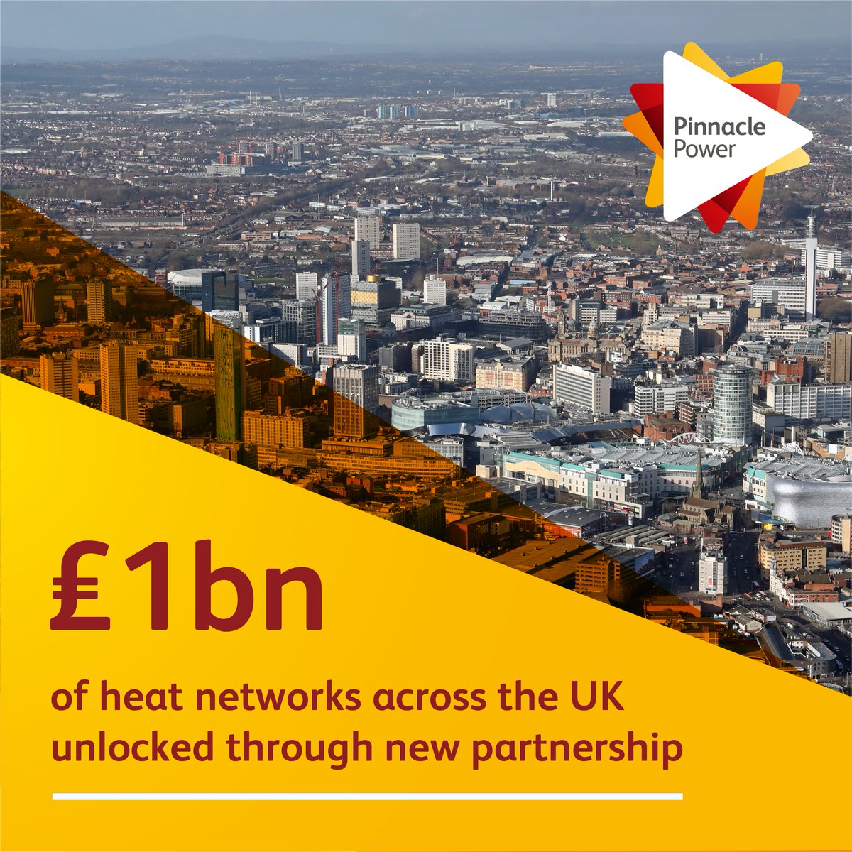 Our new partnership with DIF Capital Partners will unlock £1bn of heat networks and:

🟢 Turbocharge the UK’s heat network capability
🟢 Improve the UK’s energy security
🟢 Save up to 200k tonnes of CO2/yr #NetZero 

Find out more: pinnaclepower.co.uk/news 

#heatnetworks #news