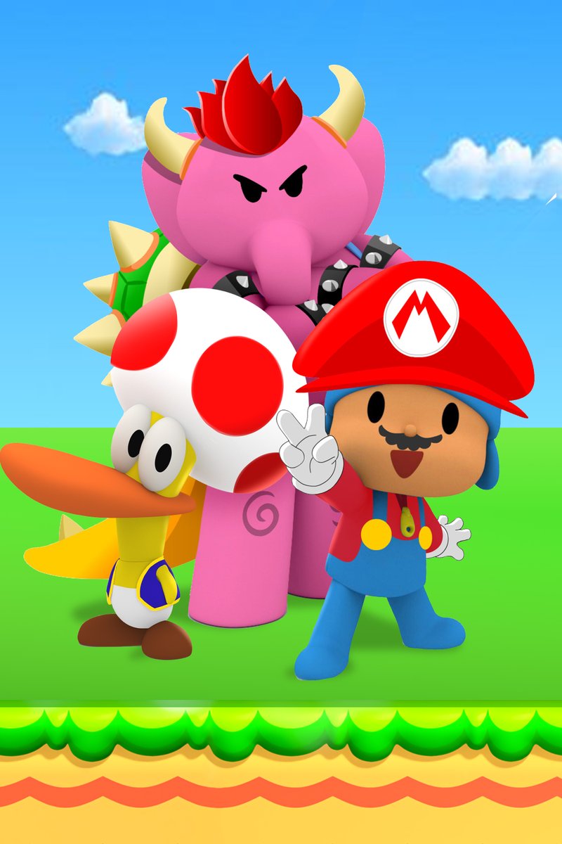 As good Mario Bros fans, we can't wait to see the movie! And we'll surely go in costume...😂📹 #SuperMarioBrosMovie #Pocoyo #ThePocoyoDiary