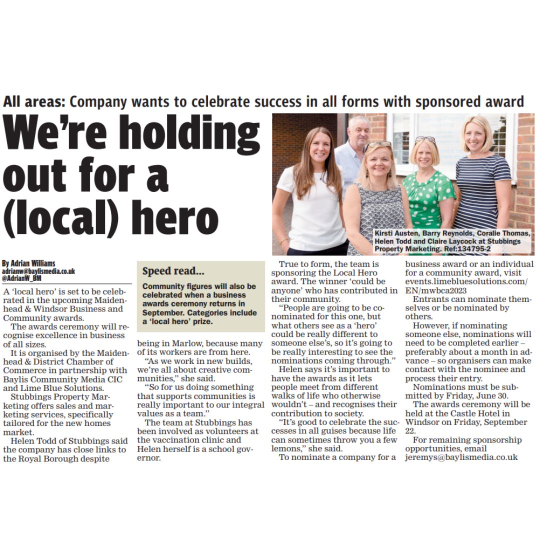 Maidenhead & District Chamber of Commerce tweet media