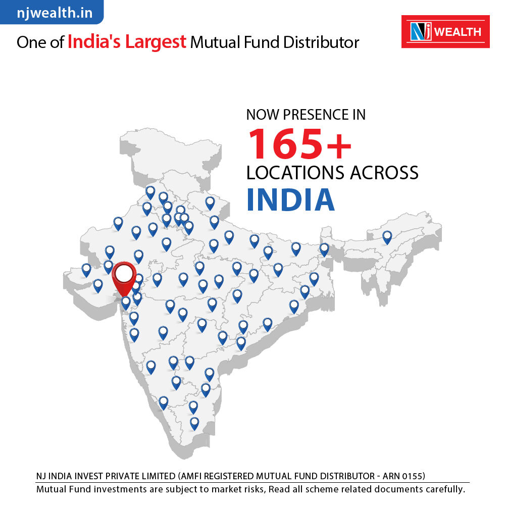 NJWealth's tweet photo. NJ Wealth, one of India's largest mutual fund distributors, now has a presence in over 165+ locations across the country.
#NJ #NJWealth #NJGroup #MutualFunds #MutualFundDistributor #stockmarket #Investing #Investment #invest #investor #wealth #finance #success #financialfreedom https://t.co/Ra4iixBauz