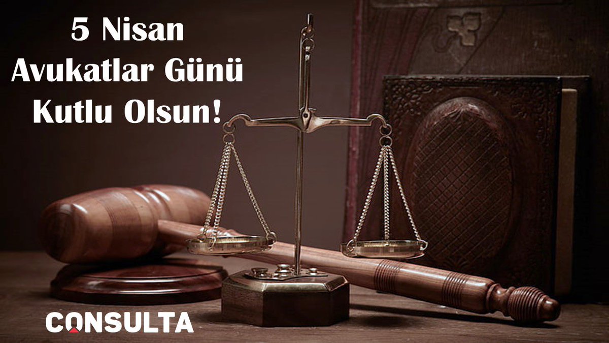 ConsultaGroup's tweet photo. Hak ve özgürlüklerin savunucusu tüm avukatların Avukatlar Günü Kutlu Olsun!
#AvukatlarGünü https://t.co/XkNrz4ZfRf