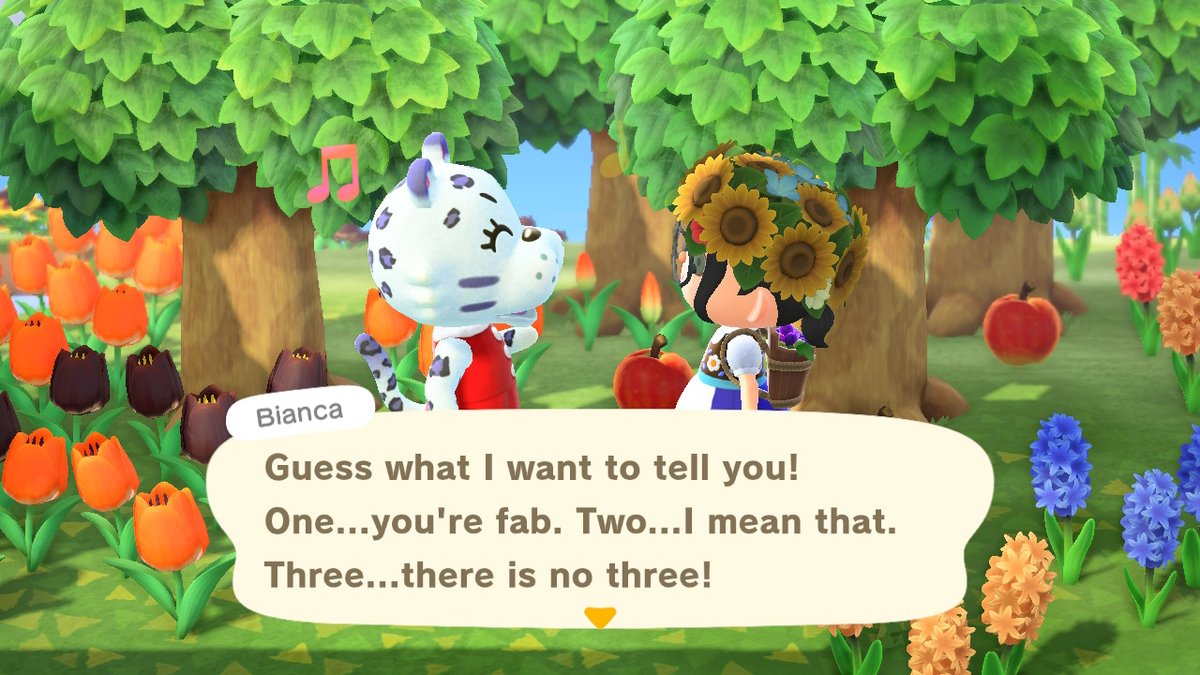 PuranormalCorb's tweet photo. Hadn't been on in a while. I love Bianca!! #AnimalCrossing #ACNH #NintendoSwitch https://t.co/EHbM5QmGCe