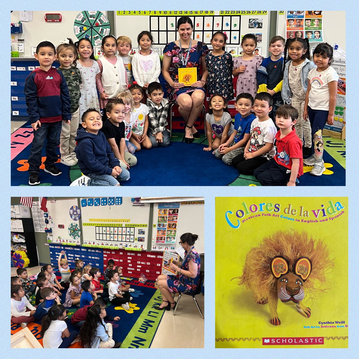 A big thank you to @danielle_leon5 for being our celebrity reader in celebration of “WOYC.” The students really enjoyed it!🙂<a href="/NISD_SEB/">NISD SEB</a> <a href="/NISDWholeChild/">NISDWholeChild</a> <a href="/NISD_ECE/">Northside ISD Early Childhood Education</a> <a href="/NISDEllison/">Ellison Elementary</a> #NISDWOYC2023